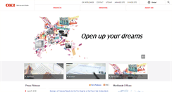 Desktop Screenshot of oki.com