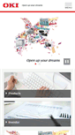 Mobile Screenshot of oki.com